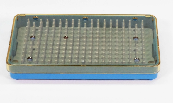 Caixa de Instrumentos de Microscopia 160 x 90 x 22 mm