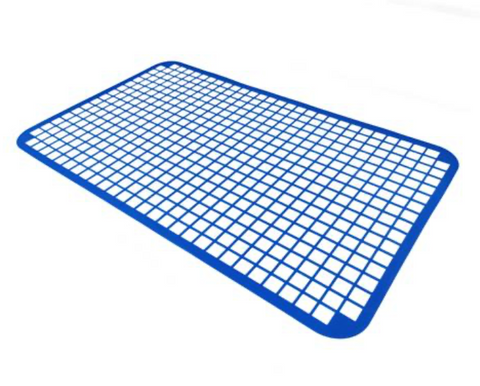 Silicone mesh mat